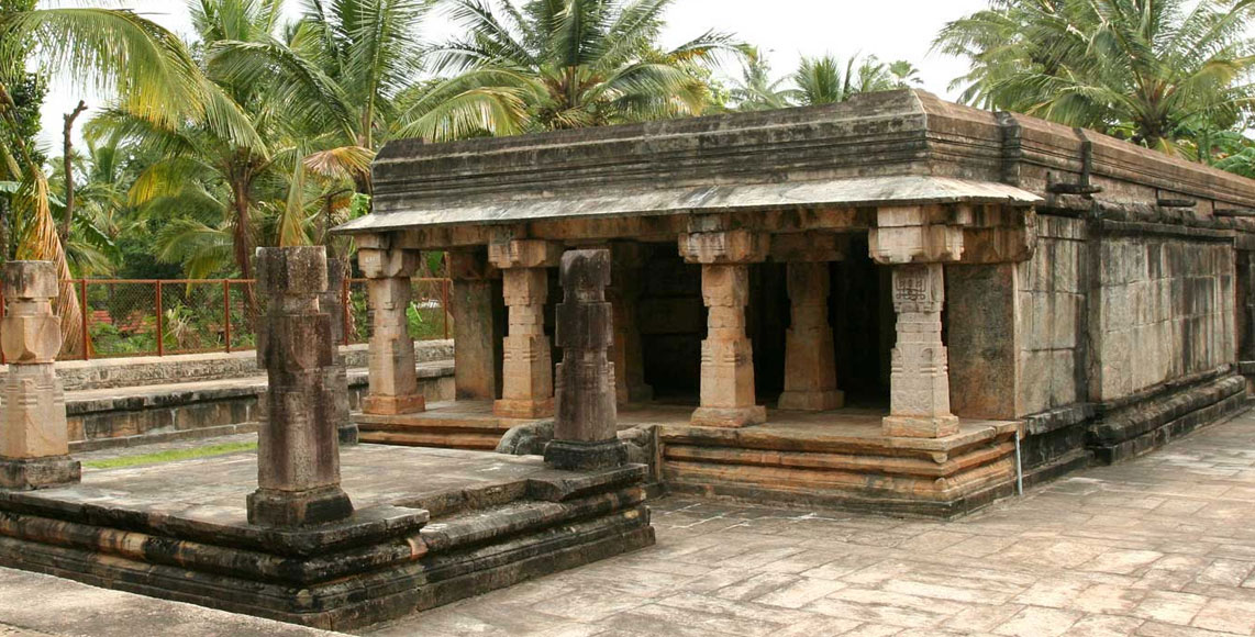 Ruined Jain temple Wayanad